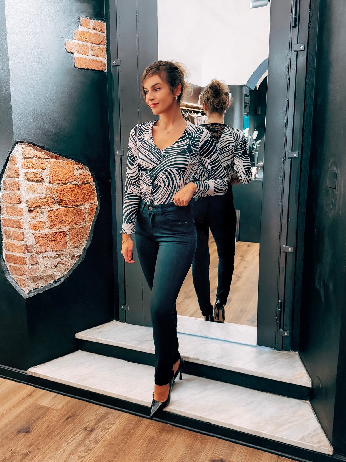 Jeans Push-Up Neri