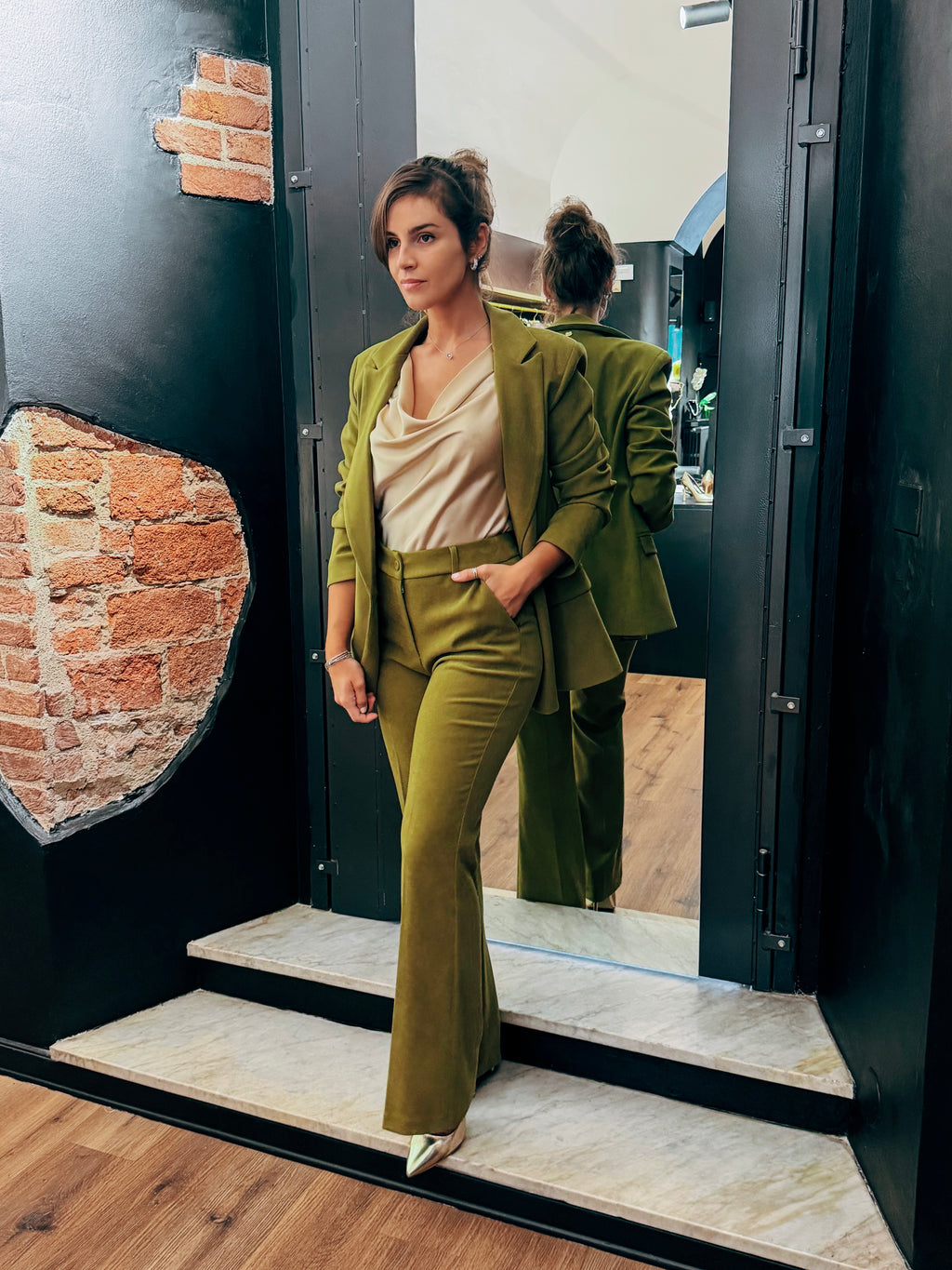 Pantaloni Lime