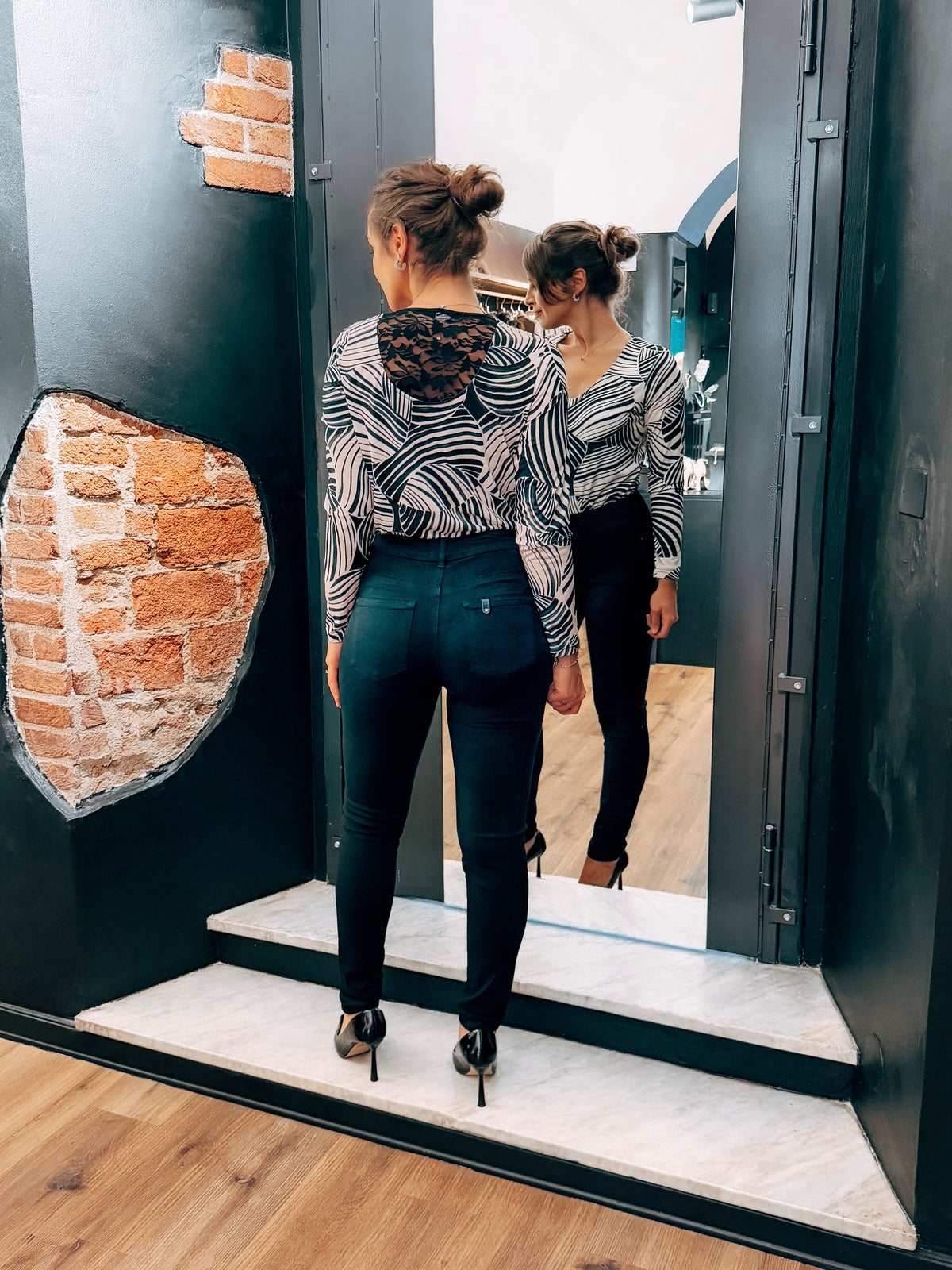 Jeans Push-Up Neri