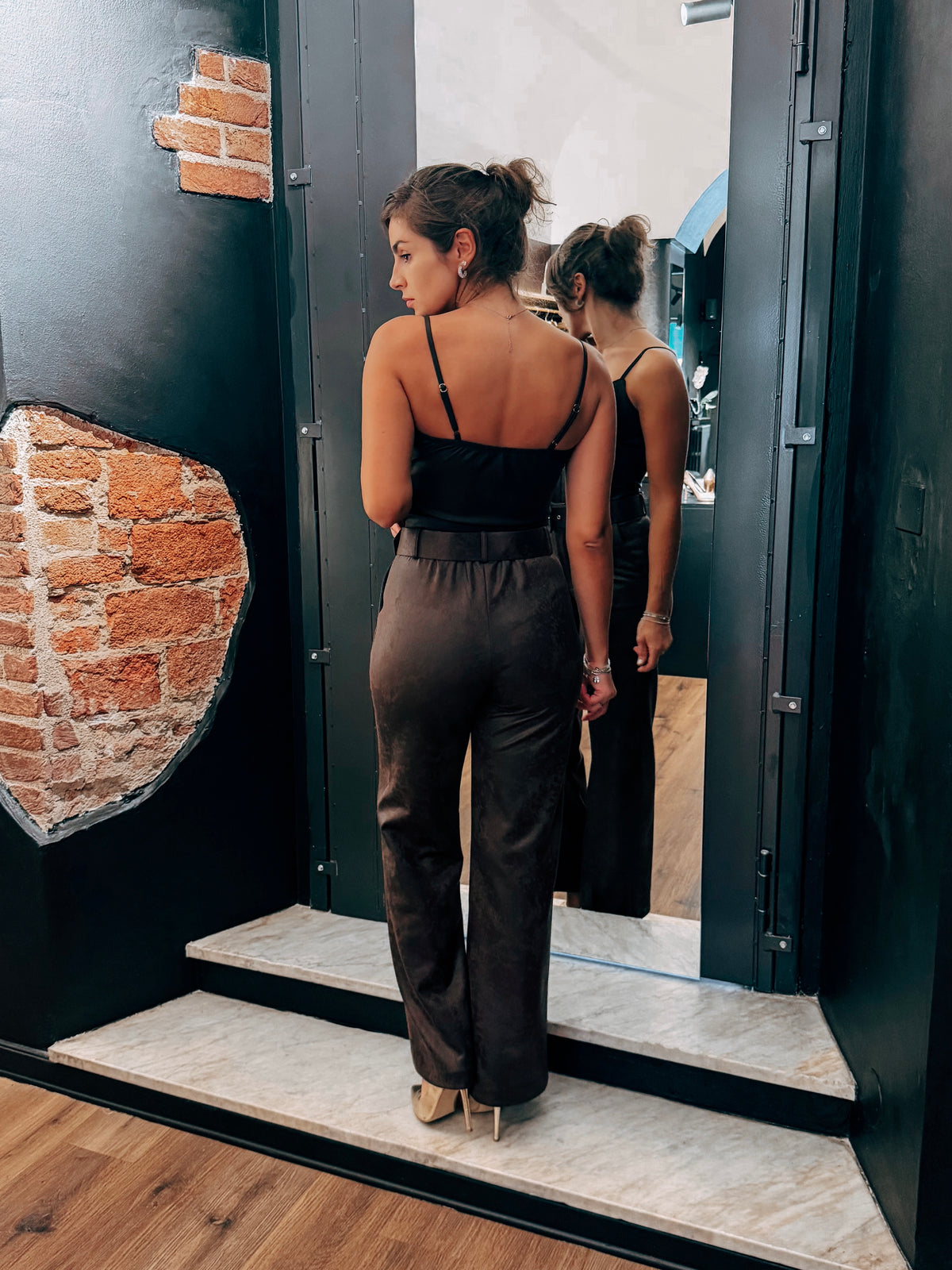 Pantaloni Pelle