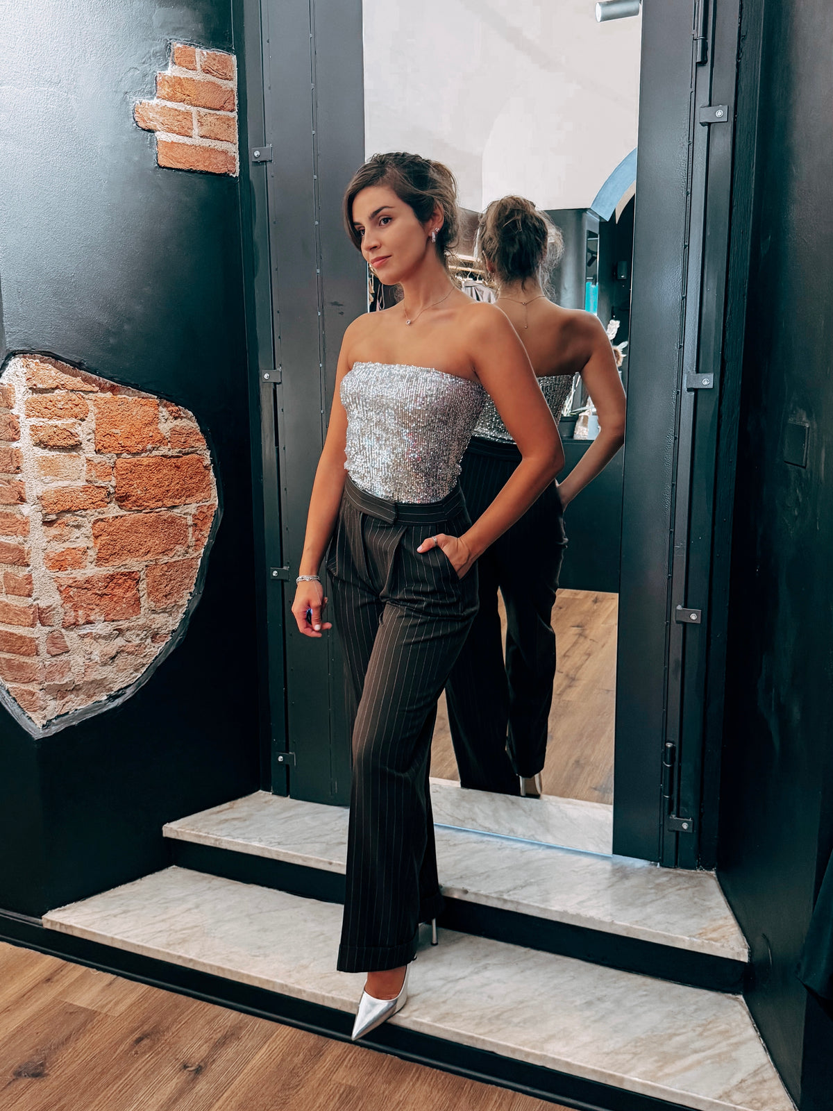 Pantaloni Gessati