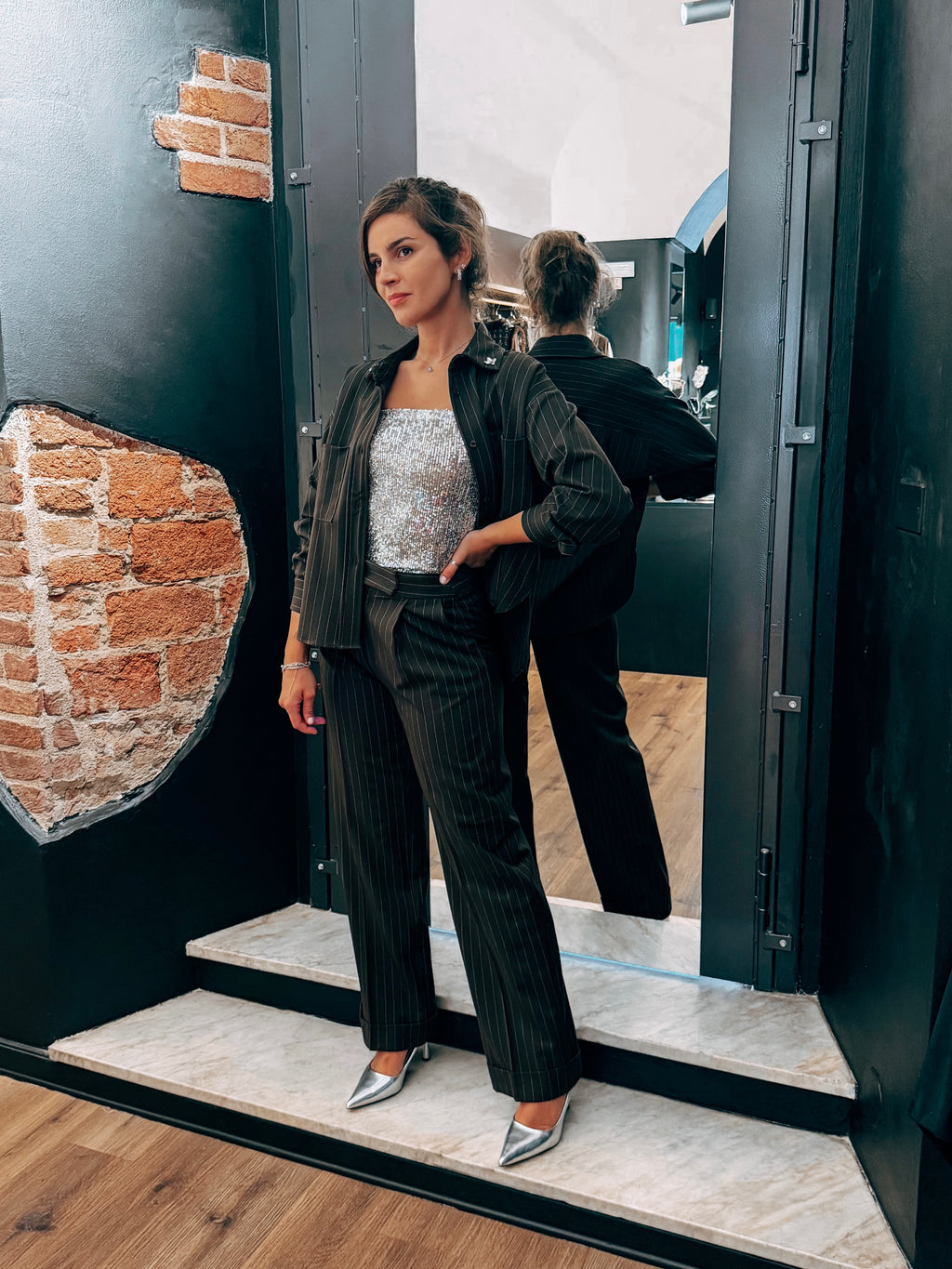 Pantaloni Gessati